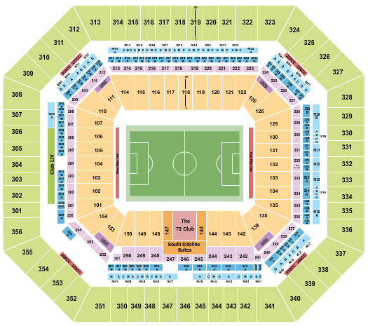 Hard Rock Stadium Copa America Seating Chart